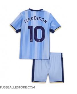 Günstige Tottenham Hotspur James Maddison #10 Auswärts Trikotsatzt Kinder 2024-25 Kurzarm (+ Kurze Hosen)
